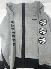 Fred Vanvleet Toronto Raptors grey on-court warm-up Jacket was worn 2021-22