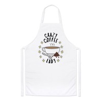 VerrüCkte Kaffeelady Sterne KochschüRze Mama Muttertag Freundin SüChtig Kochen
