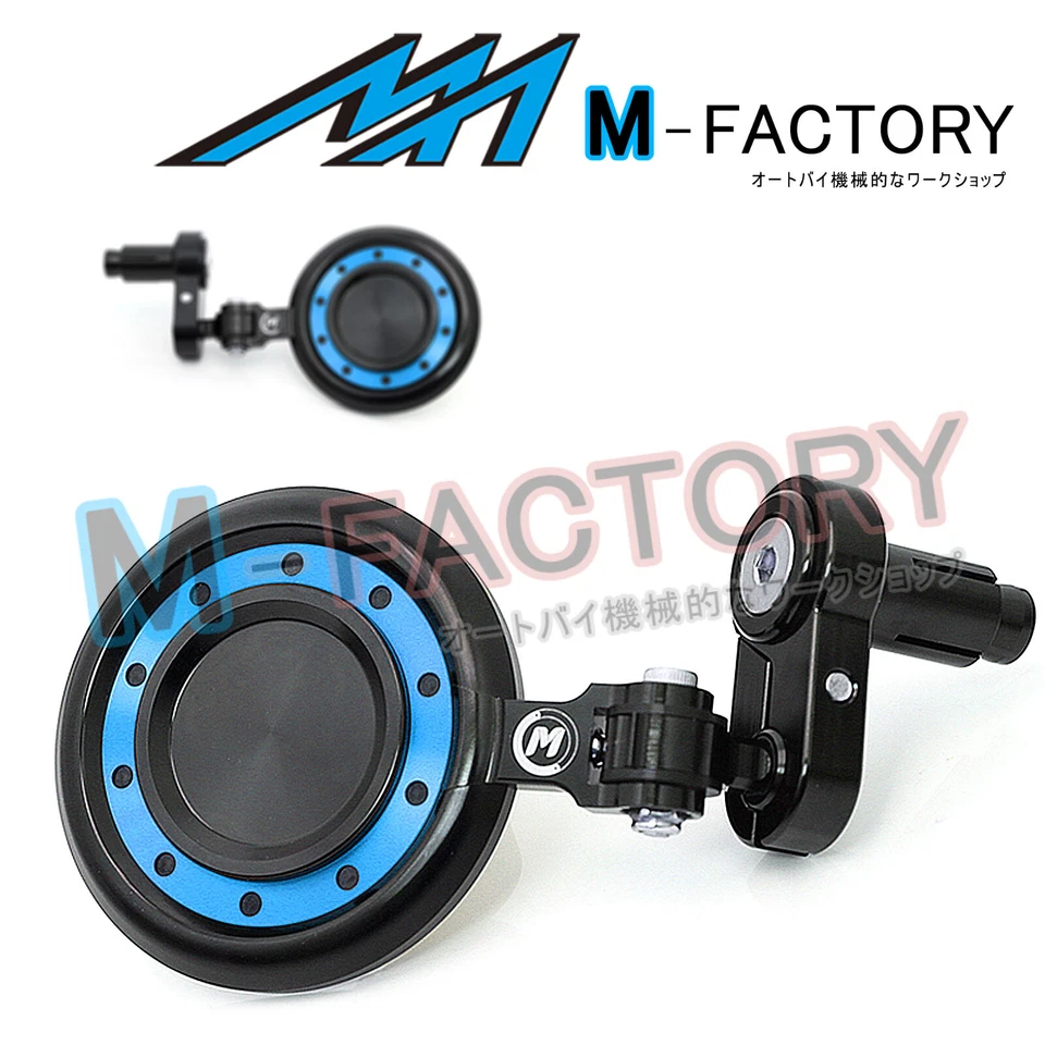 REACTOR CNC Bar End Mirrors For Ducati MONSTER 696 / 796 2009-2015 — 第 3/4 张图片