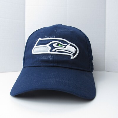 Seattle Seahawks Fanatics Navy Camo Embroidered Men's Adjustable