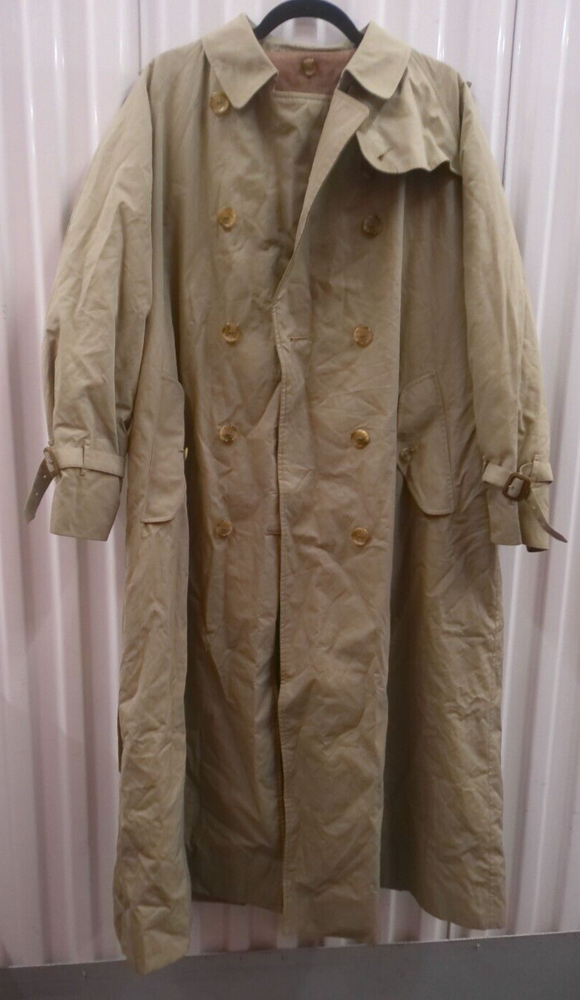 Burberry's Beige Khaki Trenchcoat Size XL
