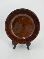 Ben Owen Master Potter Dirt Dish Jugtown, North Carolina Folk Art Pottery NC