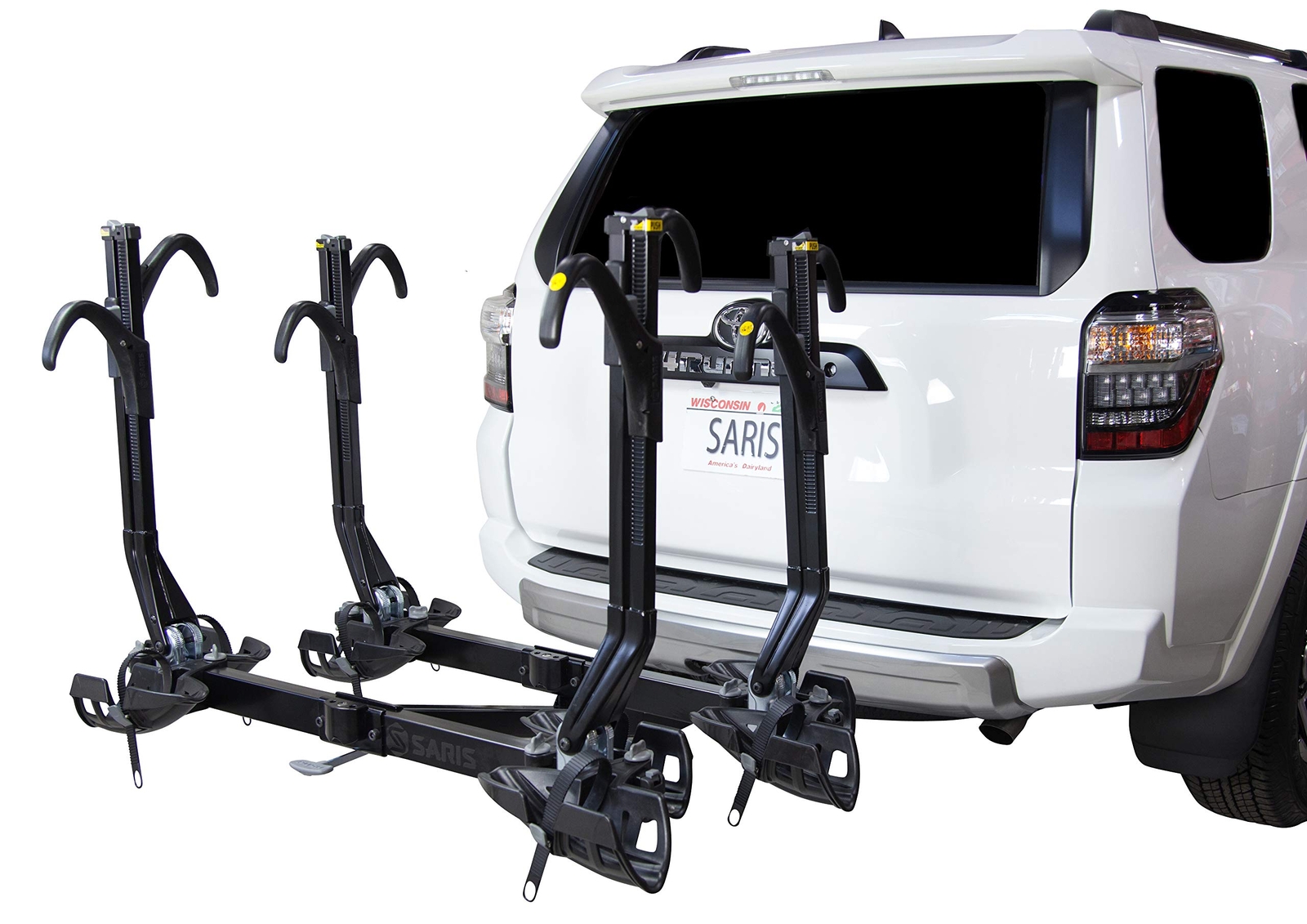 Saris Superclamp Ex 4-Bike Hitch Car Rack