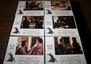 JUST TELL ME WHAT YOU WANT Lobby Card Set Ali MacGraw, Alan King
