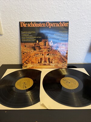 VA Sampler - Die schönsten Opernchöre - Deutsch -  Doppel-Album Vinyl 2LP 
