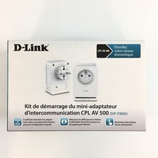 Lot 2 Prise Adaptateurs CPL D-Link AV 500 DHP-P309AV Mini / 500 Mbps Mb