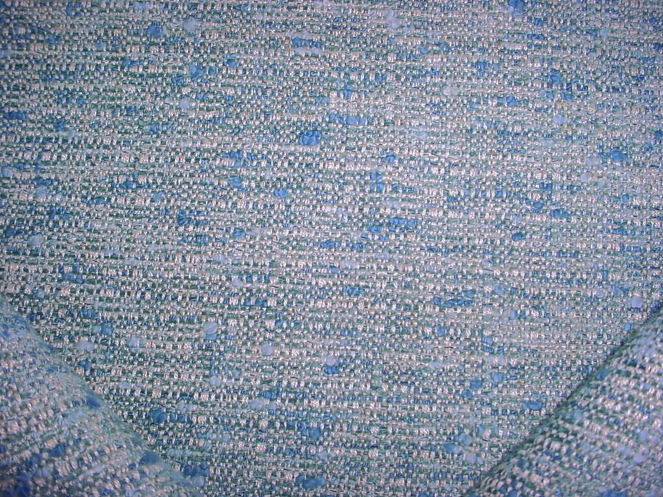 Tela de tapicería de tweed texturizada Drift Delft 5-1/2 años Brunschwig &Fils BF10678-625 Drift Foto 3 de 4