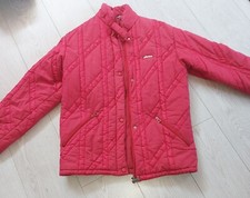 Ellesse Vintage Ladie's Jacket In Red Uk 12