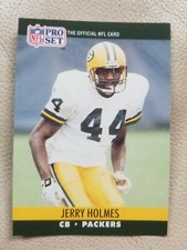 Jerry Holmes Green Bay Packers Corner Back Pro set 1990 card #500