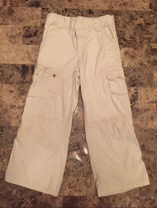 Carter’s Girls Size 5 Pants That Turn Into Capris With Adjustable Waist