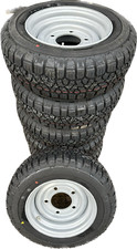 6x 185/70R13C 106/104N trailer tyre Wheels 5 Stud 6.5" PCD Ifor Williams x6