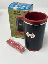 Vintage Dice A Matic NOS Motorized Dice Cup 1973 Poynter Products JAPAN RARE