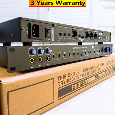 DSP Stage Audio Processor Preamplifier Effector Dual Digital Reverberation