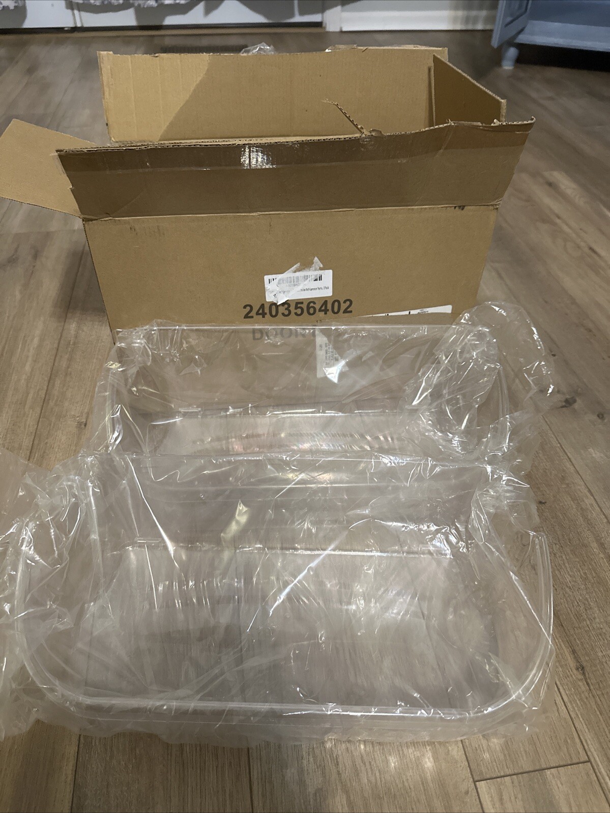 2 Pack 240356402 Refrigerator Door New Open Box