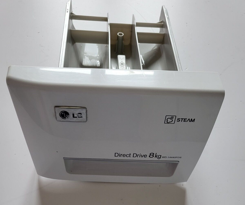 Tiroir Distributeur Lessive LG F74481WH - Bac + Façade - Blanc - Occasion Bon état