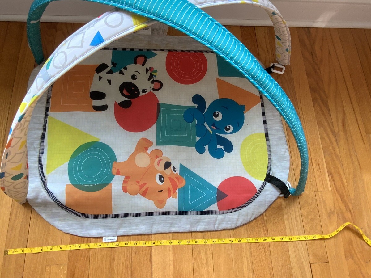Baby Einstein Play Gym Tummy Time Tiger Octopus Zebra Children
