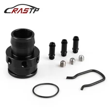 Black Turbo Boost Tap for VW/Audi 2.0T A4 TT  FSI 06-13 Vacuum Sensor Adapter
