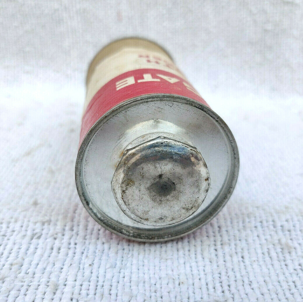 1940s Vintage Colgate Tooth Powder Unused Cardboard Tin Box Round