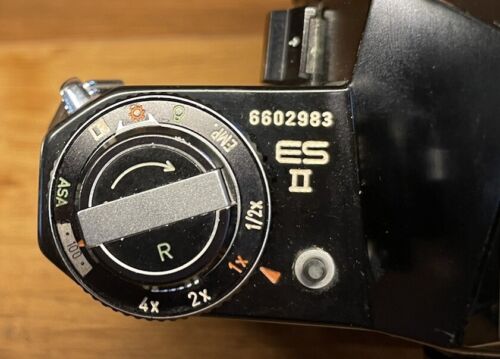 *Near Mint ++* Pentax ESII ES II Black Film Camera SMC Takumar 55mm F/1.8 /Japan - Picture 18 of 18