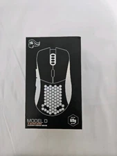 Model D Wireless Optical Honeycomb RGB Gaming Mouse - Matte Black (Missing USB)