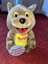 Teddy 33 cm gro&szlig;er Teddyb&auml;r B&auml;r Pl&uuml;sch von SoVD Sozialverband Deutschland