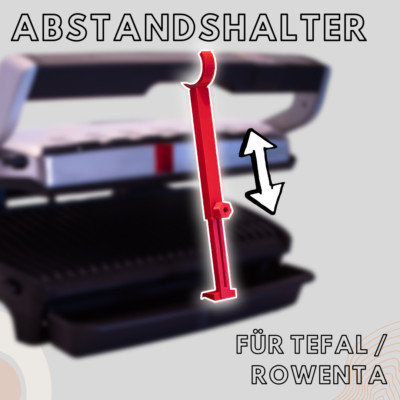 Optigrill Kontaktgrill Abstandshalter Spacer Zubehör für alle Modelle +Standfüße
