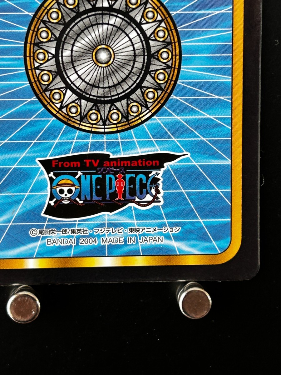 Zoro Nami Sanji Robin ONE PIECE Plastic Card BANDAI #198 Japanese