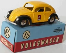 HACHETTE PART WORK MERCURY REPRO VW BEETLE PTT SWISS POST 1:43 MODEL NEW BOXED