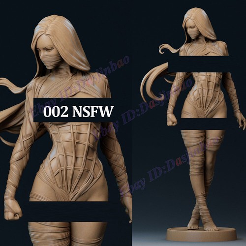 Silk 1/8 3D Print Model Kit Unpainted Unassembled 23cm GK NSFW - 第 3/6 張圖片