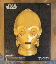 NEW💥WDW Disney Parks Star Wars Galactic Archive Series C-3PO Head Galaxy's Edge