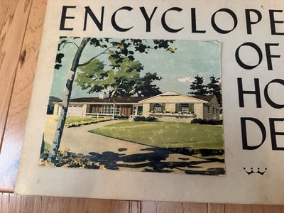 Vintage The 1963-64 Encyclopedia of Home Designs Mid Century