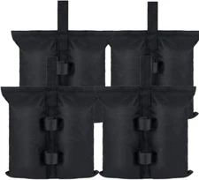 160LBS Canopy Tent Weights Set of 4 Empty Sand Bags for Canopy Tent Legs, Weight