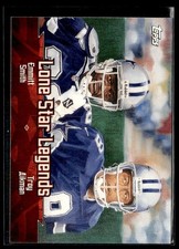 2000 Topps Combos Emmitt Smith/Troy Aikman Dallas Cowboys #TC9