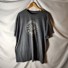 Hang Loose Hawaii Shaka Hand T-Shirt Men's Graphic Tee Gray Aloha Shirt