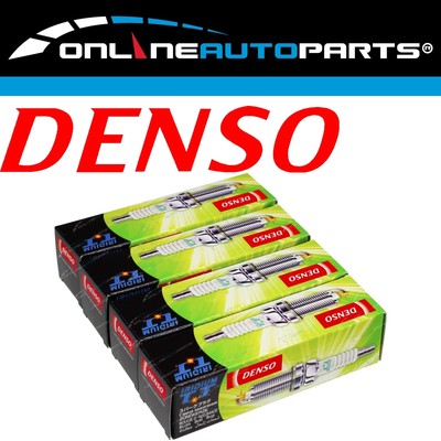 Set of 4 Denso Iridium Spark Plugs for Audi A4 B5 4 cyl 1.8L AEB 1998~1999