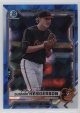 2021 Bowman Sapphire Edition Chrome Prospects Gunnar Henderson #BCP-49 0t3c