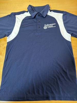 Vtg Smith & Wesson Performance Center Polo Uniform shirt sz Small * Stained