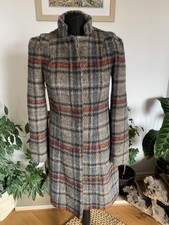 Giacca cappotto misto lana tartan a quadri Zara - piccolo - multicolore