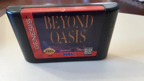 Beyond Oasis (Sega Genesis, 1995) Cartridge Only. Tested and Working.