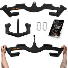 LAT Pull Down Bars Set, Triangular Stability LAT Pulldown Attachments with 8 ...