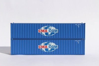 Jacksonville Terminal JTC ~ N Scale ~ CMA CGM ~ 40' Steel Containers ~ 405305