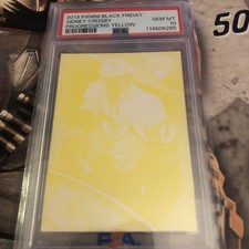 2013 Panini Black Friday SIDNEY CROSBY PSA 10 Progressions Yellow