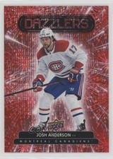2022-23 Upper Deck Series 1 Dazzlers Red Josh Anderson #DZ-4 5jq