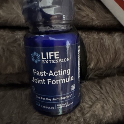Fast-Acting Joint Formula Life Extension 30 Caps Decursinol/Cenatine/Hyaluronic