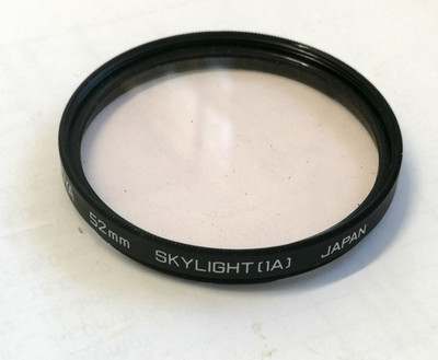 Hoya Filter Skylight (1A) 1A 1 A  52mm 52 mm (B84)
