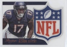 2014 Panini Prestige NFL Shield Alshon Jeffery #9 Shield 3n1