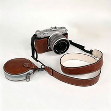 For Fujifilm X-M5 XM5 Camera Leather Bag Dock Case Base Protection Camera Cover