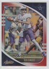 2020 Panini Absolute Rookie Spectrum Red 77/100 Ben DiNucci #110 0zg6
