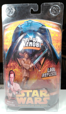 STAR WARS REVENGE OF THE SITH OBI-WAN KENOBI LAVA REFLECTION FIGURE MISC