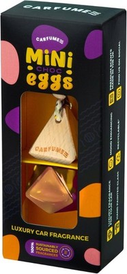 Carfume Hanging Auto Lufterfrischer Öl Parfüm Duft Duft - Mini Eggs LTD